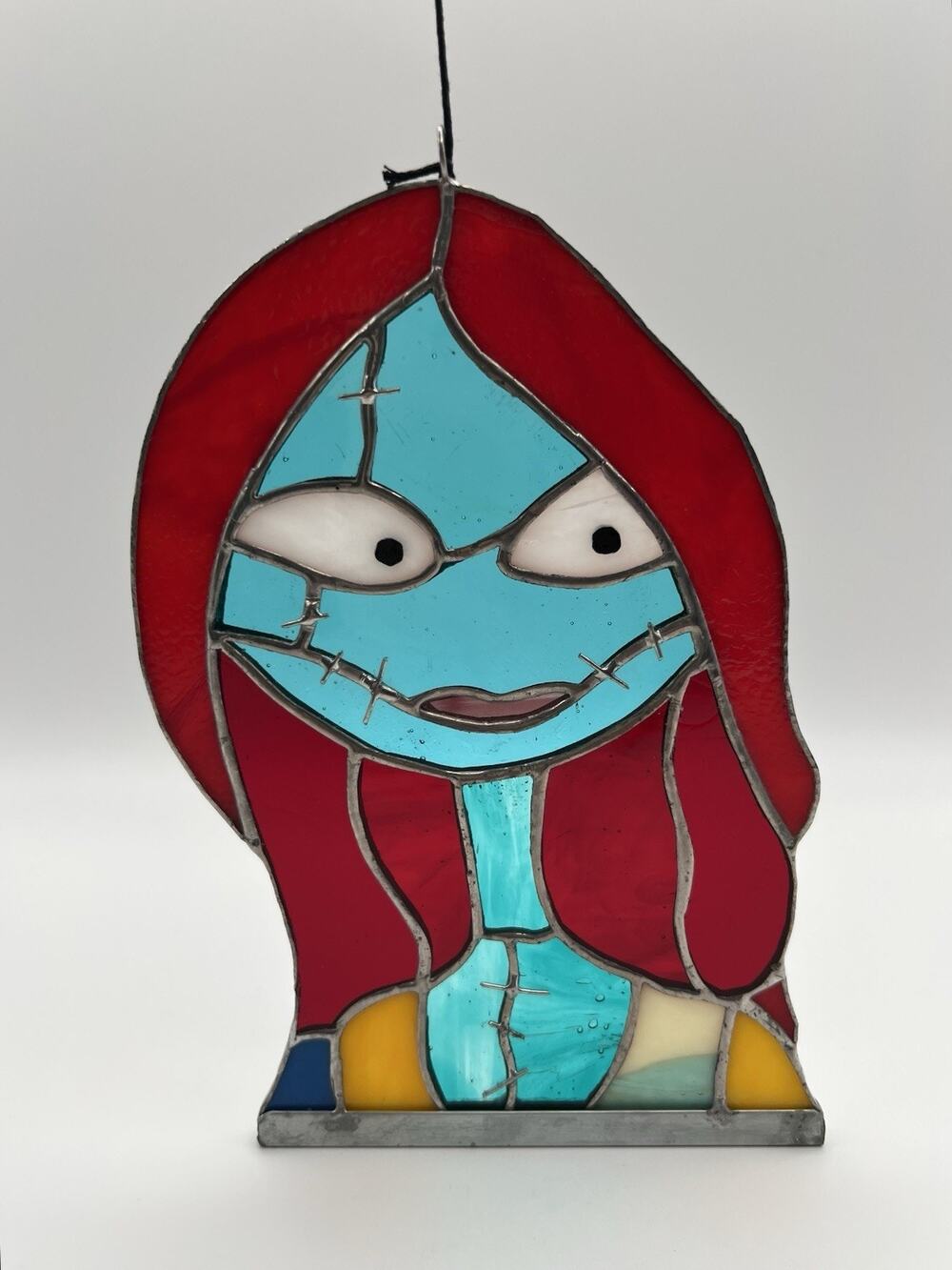 Acrylic Stained Glass Sally Sun Catcher Nightmare Before Christmas 8” Halloween